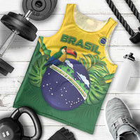 Personalized Brazil Men Tank Top Toco Toucan Tropical Vibes - Wonder Print Shop