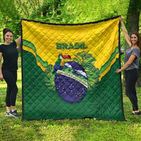 Brazil Quilt Toco Toucan Tropical Vibes - Wonder Print Shop