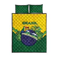 Brazil Quilt Bed Set Toco Toucan Tropical Vibes - Wonder Print Shop