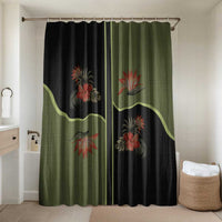 Western Yoke Bathroom Set Tropical Hibiscus Cowboy Style - Wonder Print Shop