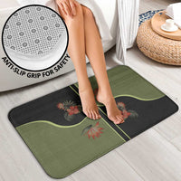 Western Yoke Bathroom Set Tropical Hibiscus Cowboy Style - Wonder Print Shop