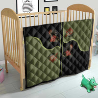 Western Yoke Quilt Tropical Hibiscus Cowboy Style - Wonder Print Shop