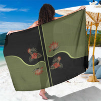 Western Yoke Sarong Tropical Hibiscus Cowboy Style - Wonder Print Shop