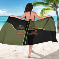 Western Yoke Sarong Tropical Hibiscus Cowboy Style - Wonder Print Shop