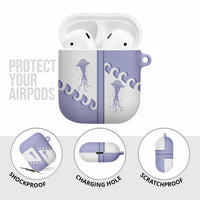 Western Yoke AirPods Case Jellyfish And Water Bubbles Cowboy Style - Wonder Print Shop