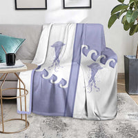 Western Yoke Blanket Jellyfish And Water Bubbles Cowboy Style - Wonder Print Shop