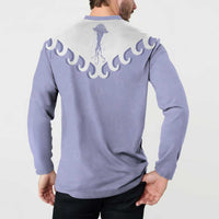Western Yoke Button Sweatshirt Jellyfish And Water Bubbles Cowboy Style - Wonder Print Shop