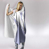 Western Yoke Hooded Blanket Jellyfish And Water Bubbles Cowboy Style - Wonder Print Shop