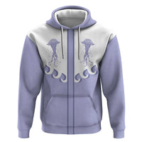 Western Yoke Hoodie Jellyfish And Water Bubbles Cowboy Style - Wonder Print Shop
