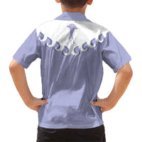 Western Yoke Kid Hawaiian Shirt Jellyfish And Water Bubbles Cowboy Style - Wonder Print Shop