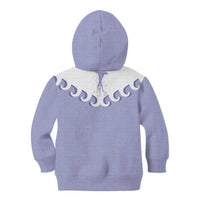Western Yoke Kid Hoodie Jellyfish And Water Bubbles Cowboy Style - Wonder Print Shop