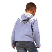 Western Yoke Kid Hoodie Jellyfish And Water Bubbles Cowboy Style - Wonder Print Shop