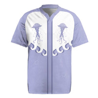 Western Yoke Rugby Jersey Jellyfish And Water Bubbles Cowboy Style - Wonder Print Shop