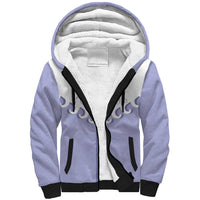 Western Yoke Sherpa Hoodie Jellyfish And Water Bubbles Cowboy Style - Wonder Print Shop