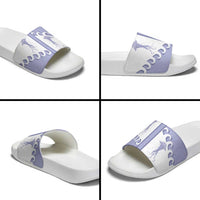 Western Yoke Slide Sandals Jellyfish And Water Bubbles Cowboy Style - Wonder Print Shop