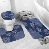 Western Yoke Bathroom Set Octopus And Coral Cowboy Style - Wonder Print Shop