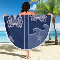 Western Yoke Beach Blanket Octopus And Coral Cowboy Style - Wonder Print Shop