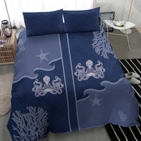 Western Yoke Bedding Set Octopus And Coral Cowboy Style - Wonder Print Shop