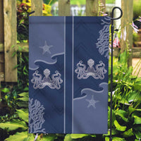Western Yoke Garden Flag Octopus And Coral Cowboy Style - Wonder Print Shop