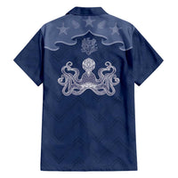 Western Yoke Hawaiian Shirt Octopus And Coral Cowboy Style - Wonder Print Shop