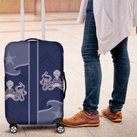 Western Yoke Luggage Cover Octopus And Coral Cowboy Style - Wonder Print Shop