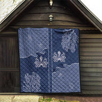 Western Yoke Quilt Octopus And Coral Cowboy Style - Wonder Print Shop