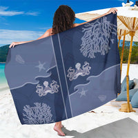 Western Yoke Sarong Octopus And Coral Cowboy Style - Wonder Print Shop