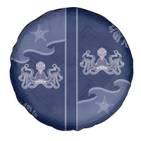 Western Yoke Spare Tire Cover Octopus And Coral Cowboy Style - Wonder Print Shop