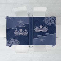 Western Yoke Tablecloth Octopus And Coral Cowboy Style - Wonder Print Shop