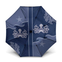 Western Yoke Umbrella Octopus And Coral Cowboy Style - Wonder Print Shop