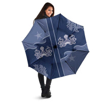 Western Yoke Umbrella Octopus And Coral Cowboy Style - Wonder Print Shop