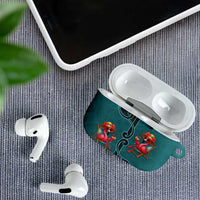 Western Yoke AirPods Case Flamingo Relax Cowboy Style - Wonder Print Shop