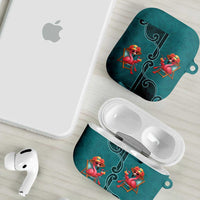 Western Yoke AirPods Case Flamingo Relax Cowboy Style - Wonder Print Shop
