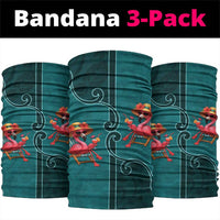 Western Yoke Neck Gaiter Flamingo Relax Cowboy Style - Wonder Print Shop