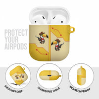 Western Yoke AirPods Case Toucan Cowboy Style - Wonder Print Shop