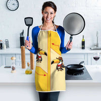 Western Yoke Apron Toucan Cowboy Style - Wonder Print Shop