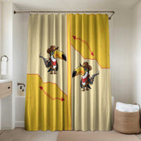 Western Yoke Bathroom Set Toucan Cowboy Style - Wonder Print Shop