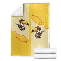 Western Yoke Blanket Toucan Cowboy Style - Wonder Print Shop