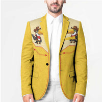 Western Yoke Blazer Toucan Cowboy Style - Wonder Print Shop