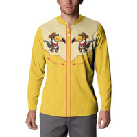 Western Yoke Button Sweatshirt Toucan Cowboy Style - Wonder Print Shop