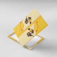 Western Yoke Canvas Wall Art Toucan Cowboy Style - Wonder Print Shop