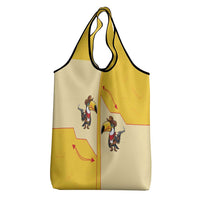 Western Yoke Grocery Bag Toucan Cowboy Style - Wonder Print Shop