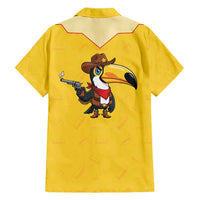 Western Yoke Hawaiian Shirt Toucan Cowboy Style - Wonder Print Shop