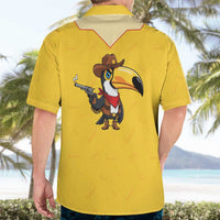 Western Yoke Hawaiian Shirt Toucan Cowboy Style - Wonder Print Shop