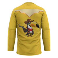Western Yoke Hockey Jersey Toucan Cowboy Style - Wonder Print Shop