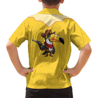 Western Yoke Kid Hawaiian Shirt Toucan Cowboy Style - Wonder Print Shop