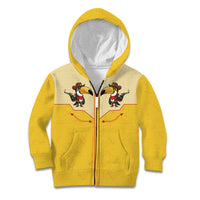 Western Yoke Kid Hoodie Toucan Cowboy Style - Wonder Print Shop