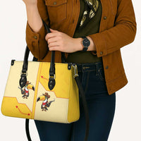 Western Yoke Leather Bag Toucan Cowboy Style - Wonder Print Shop