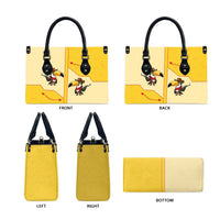 Western Yoke Leather Bag Toucan Cowboy Style - Wonder Print Shop