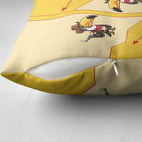 Western Yoke Pillow Cover Toucan Cowboy Style - Wonder Print Shop